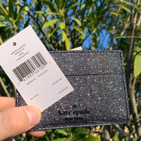 Kate spade blue joeley small navy satchel card set - Picture 8 of 8